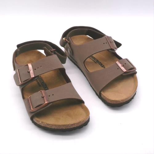 BIRKENSTOCK Brown milano narrow fit boys junior BIRKENSTOCK milano narrow fit 2