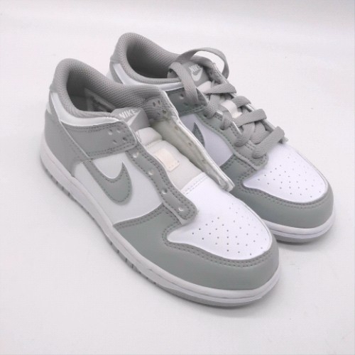 Nike White & grey dunk low junior Nike dunk low 3