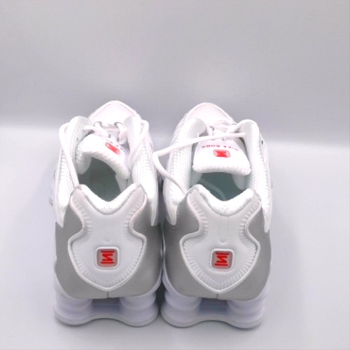 Nike White & Silver shox tl trainers Nike shox tl 3