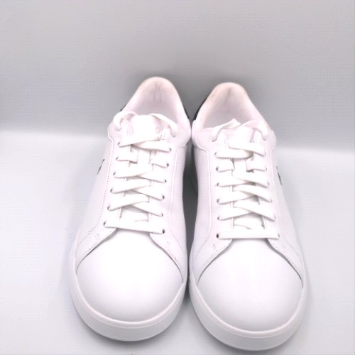 Polo Ralph Lauren White & Navy heritage court trainers Polo Ralph Lauren heritage court 1