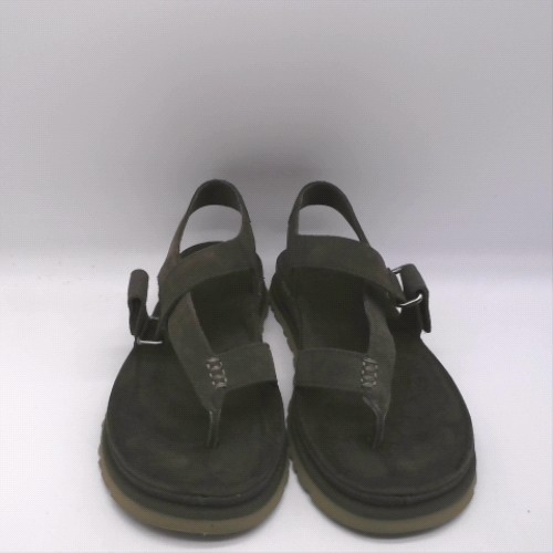 UGG Dark Grey goldengaze toe post sandals UGG goldengaze toe post 1