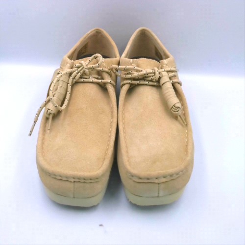 Clarks Originals Beige wallabee lite shoes Clarks Originals wallabee lite 1