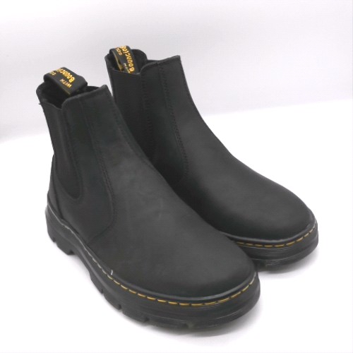 Dr Martens Black embury chelsea boots Dr Martens embury chelsea 2