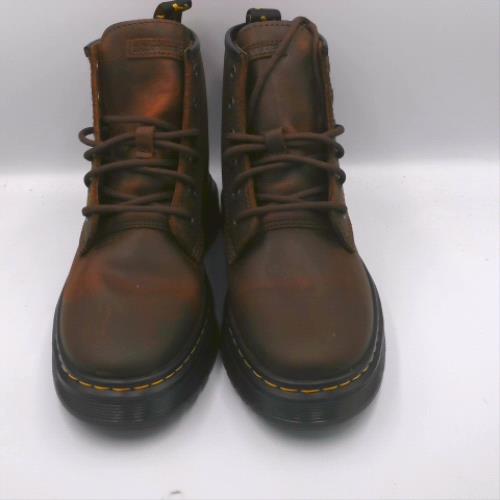 Dr Martens Dark Brown brookline chukka boots Dr Martens brookline chukka 1