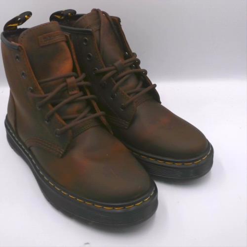 Dr Martens Dark Brown brookline chukka boots Dr Martens brookline chukka 2