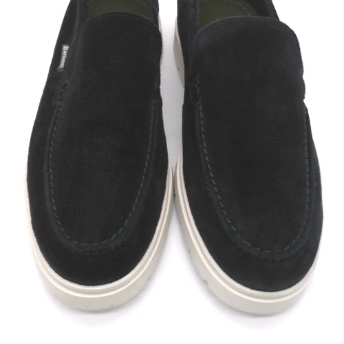 Barbour Navy carty loafer shoes Barbour carty loafer 2
