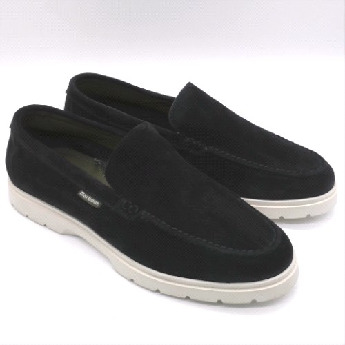 Barbour Navy carty loafer shoes Barbour carty loafer 3