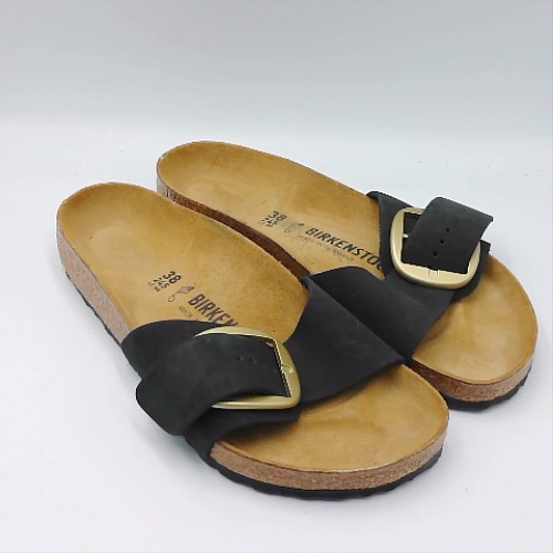 BIRKENSTOCK Black madrid big buckle sandals BIRKENSTOCK madrid big buckle 2
