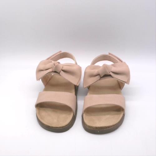 schuh Pale Pink tartan bow girls junior schuh tartan bow 1