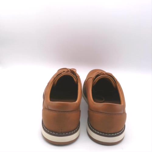 schuh Tan pedro white sole derby shoes schuh pedro white sole derby 3