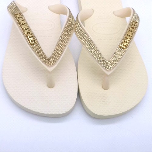 Havaianas Pale Yellow top glow flip sandals Havaianas top glow flip 2