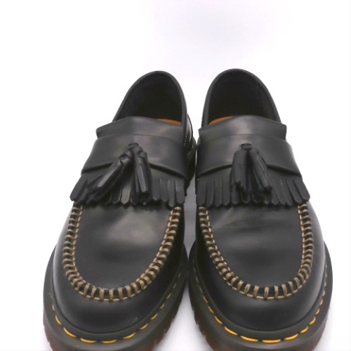 Dr Martens Black adrian ben tassel loafer shoes Dr Martens adrian ben tassel loafer 1