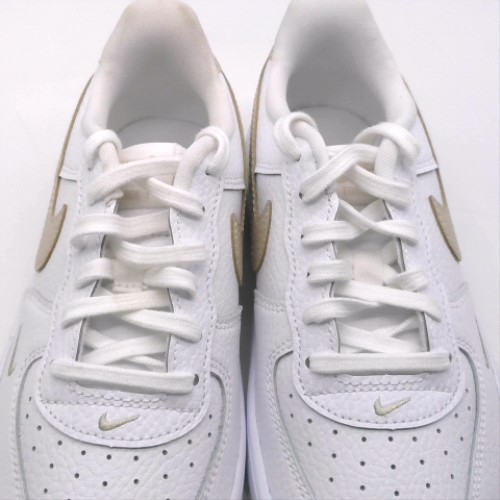 Nike White & Beige force 1 low junior Nike force 1 low 3