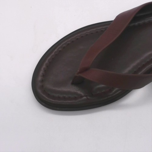 schuh Burgundy thailand leather toe post sandals schuh thailand leather toe post 3