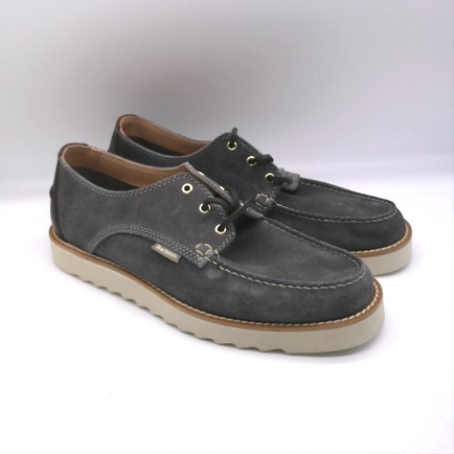 Barbour Grey aydon derby shoes Barbour aydon derby 2