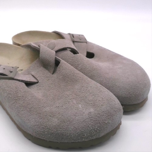 BIRKENSTOCK Grey boston clog sandals BIRKENSTOCK boston clog 2