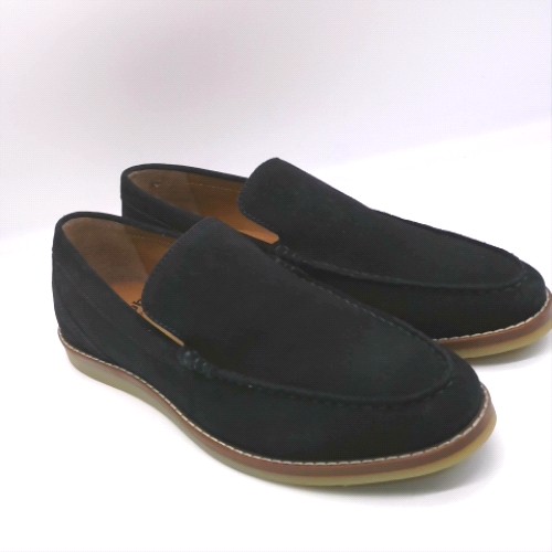 schuh Navy risk suede loafer shoes schuh risk suede loafer 2