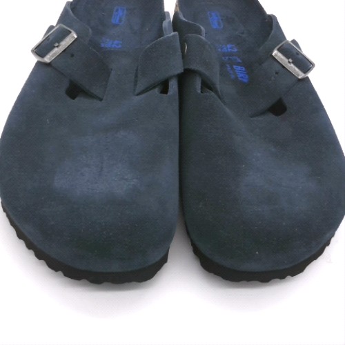 BIRKENSTOCK Navy boston soft footbed clog sandals BIRKENSTOCK boston soft footbed clog 2