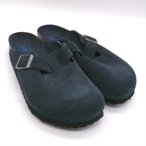 BIRKENSTOCK Navy boston soft footbed clog sandals BIRKENSTOCK boston soft footbed clog 3