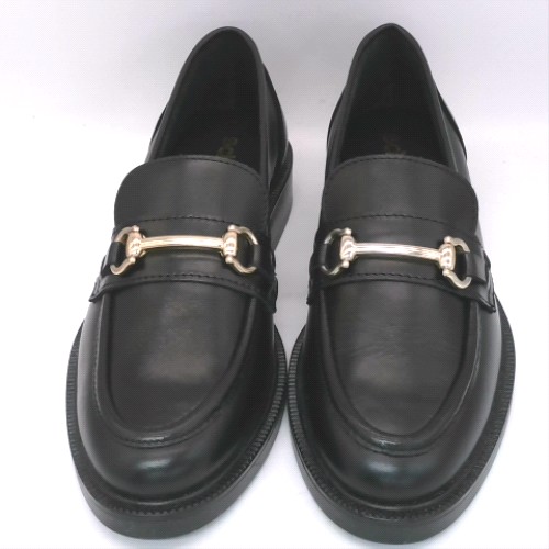 schuh Black lori snaffle loafer flats schuh lori snaffle loafer 1