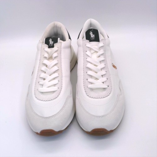 Polo Ralph Lauren White Multi train 89 pp trainers Polo Ralph Lauren train 89 pp 1