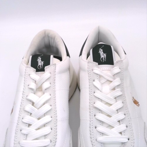 Polo Ralph Lauren White Multi train 89 pp trainers Polo Ralph Lauren train 89 pp 2
