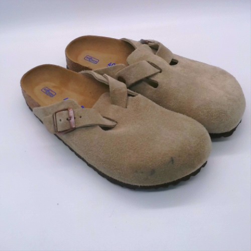 BIRKENSTOCK Taupe boston soft footbed clog sandals BIRKENSTOCK boston soft footbed clog 2