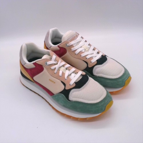 HOFF White & Burgundy city montreal trainers HOFF city montreal 2