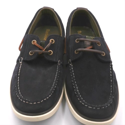 Barbour Navy rothley boat shoes Barbour rothley boat 1