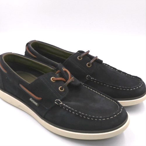 Barbour Navy rothley boat shoes Barbour rothley boat 2