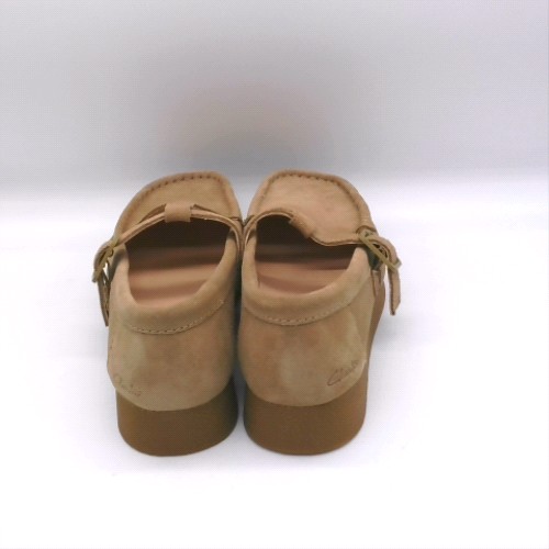 Clarks Tan wallabee evo bar flats Clarks wallabee evo bar 3