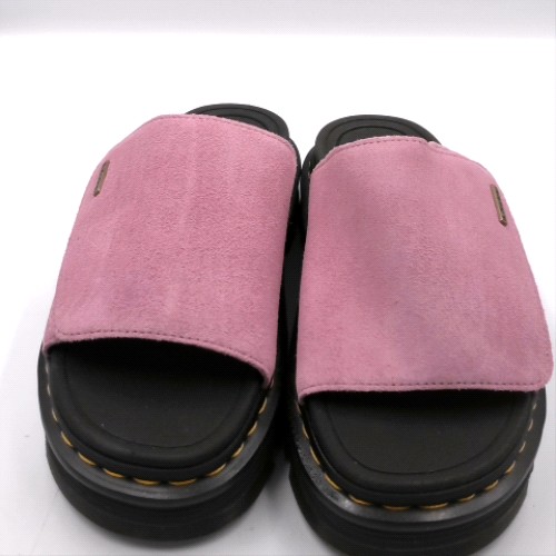 Dr Martens Pale Pink zebzag slide sandals Dr Martens zebzag slide 1