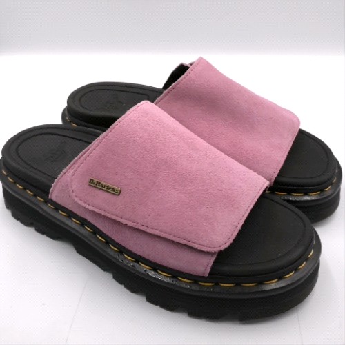 Dr Martens Pale Pink zebzag slide sandals Dr Martens zebzag slide 2