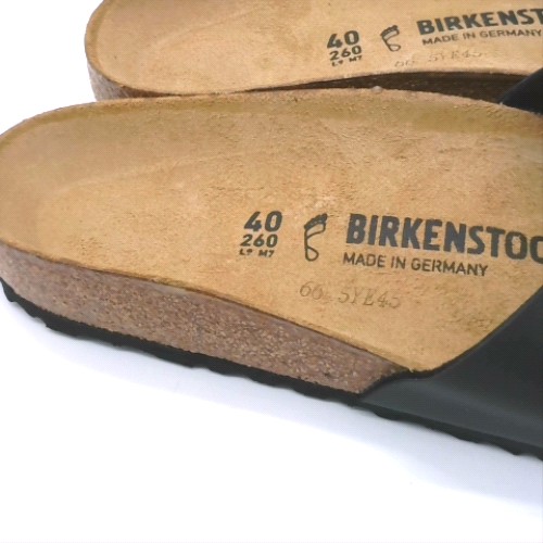 BIRKENSTOCK Black madrid sandals BIRKENSTOCK madrid 2