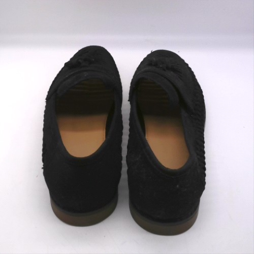 schuh Black robbie woven loafer shoes schuh robbie woven loafer 3