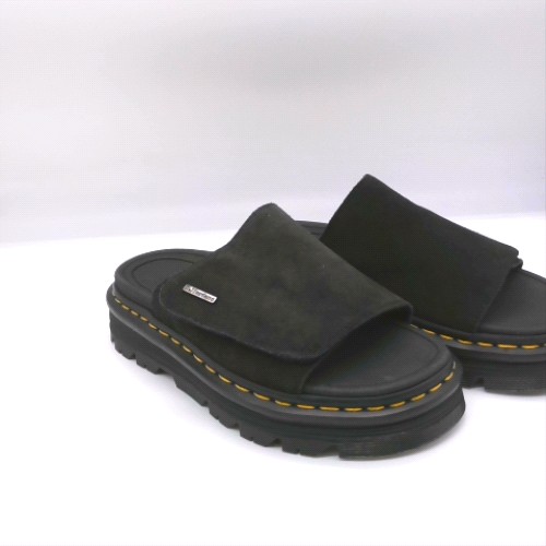 Dr Martens Black zebzag slide sandals Dr Martens zebzag slide 2
