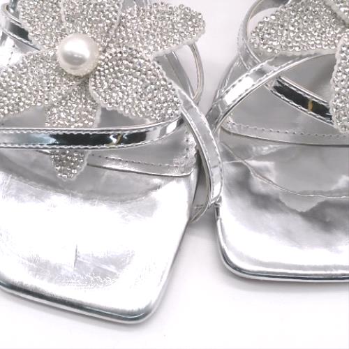 SIMMI Silver eleanoora bling high heels SIMMI eleanoora bling 3