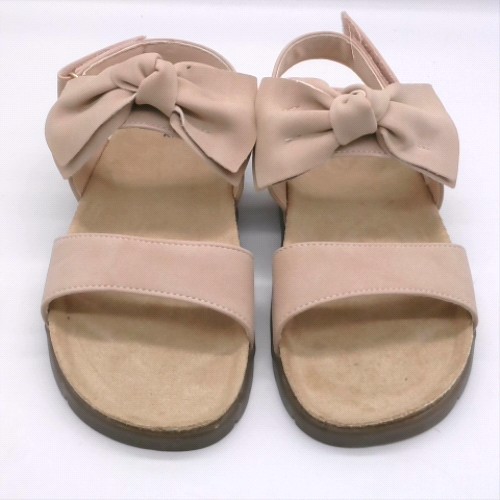 schuh Pale Pink tartan bow girls youth schuh tartan bow 1