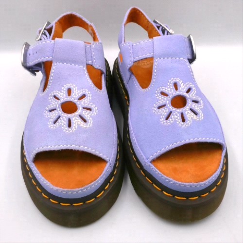 Dr Martens Pale Blue dunnet flower sandals Dr Martens dunnet flower 1