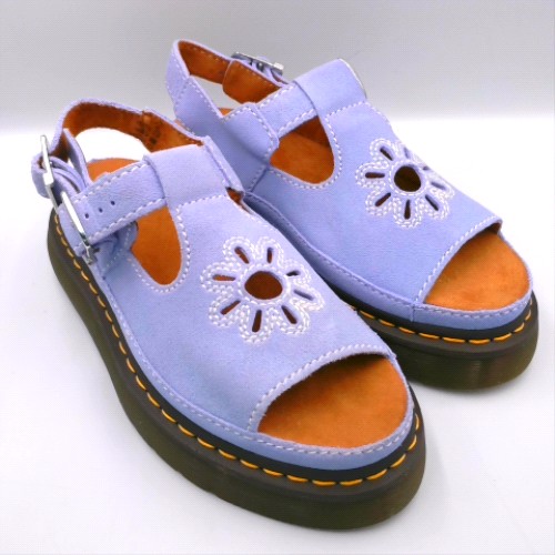 Dr Martens Pale Blue dunnet flower sandals Dr Martens dunnet flower 2