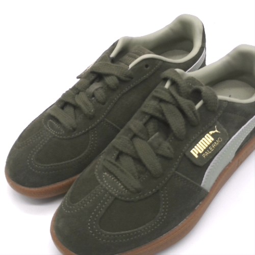 PUMA Khaki palermo trainers PUMA palermo 3