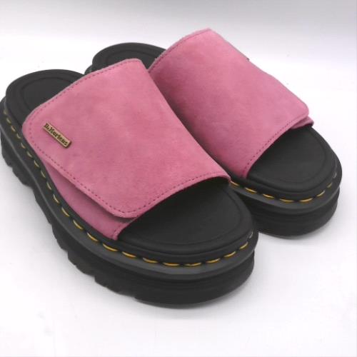 Dr Martens Pale Pink zebzag slide sandals Dr Martens zebzag slide 2