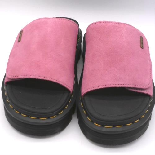 Dr Martens Pale Pink zebzag slide sandals Dr Martens zebzag slide 3