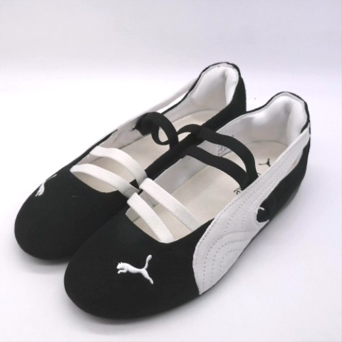 PUMA Black & White speedcat ballet trainers PUMA speedcat ballet 3
