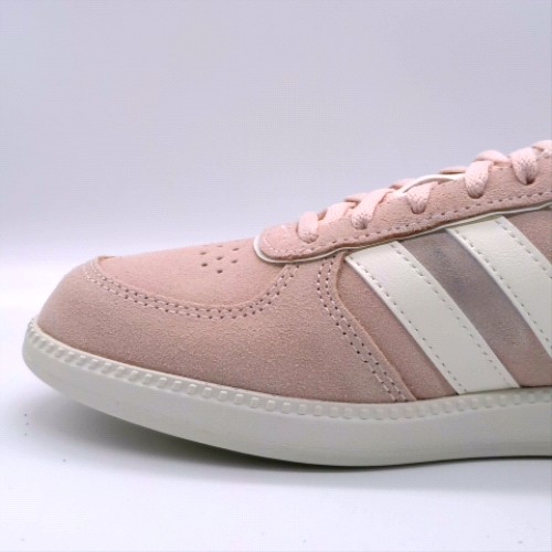 adidas White & Pink breaknet sleek trainers adidas breaknet sleek 3