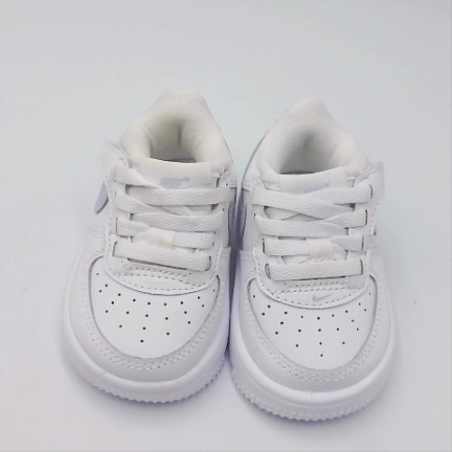 Nike White & Purple force 1 low easyon girls toddler Nike force 1 low easyon 1