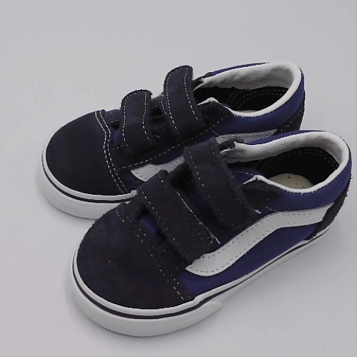 Vans Navy old skool v boys toddler Vans old skool v 2