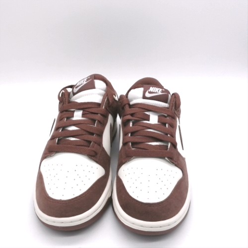 Nike White & Burgundy dunk trainers Nike dunk 1