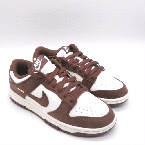 Nike White & Burgundy dunk trainers Nike dunk 2
