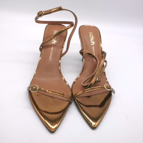 schuh Bronze simba pointed toe high heels schuh simba pointed toe 1